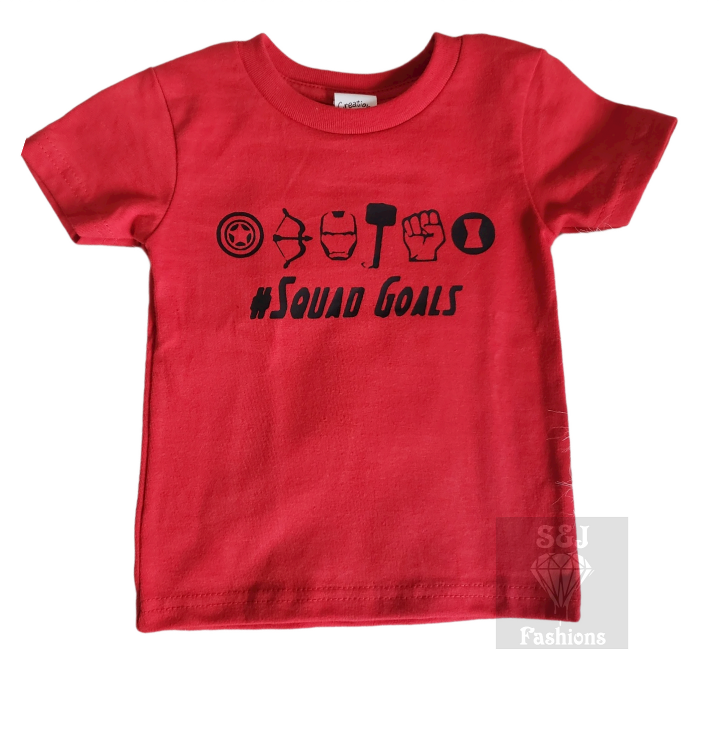 Superhero Squad Goals Boys Shirt