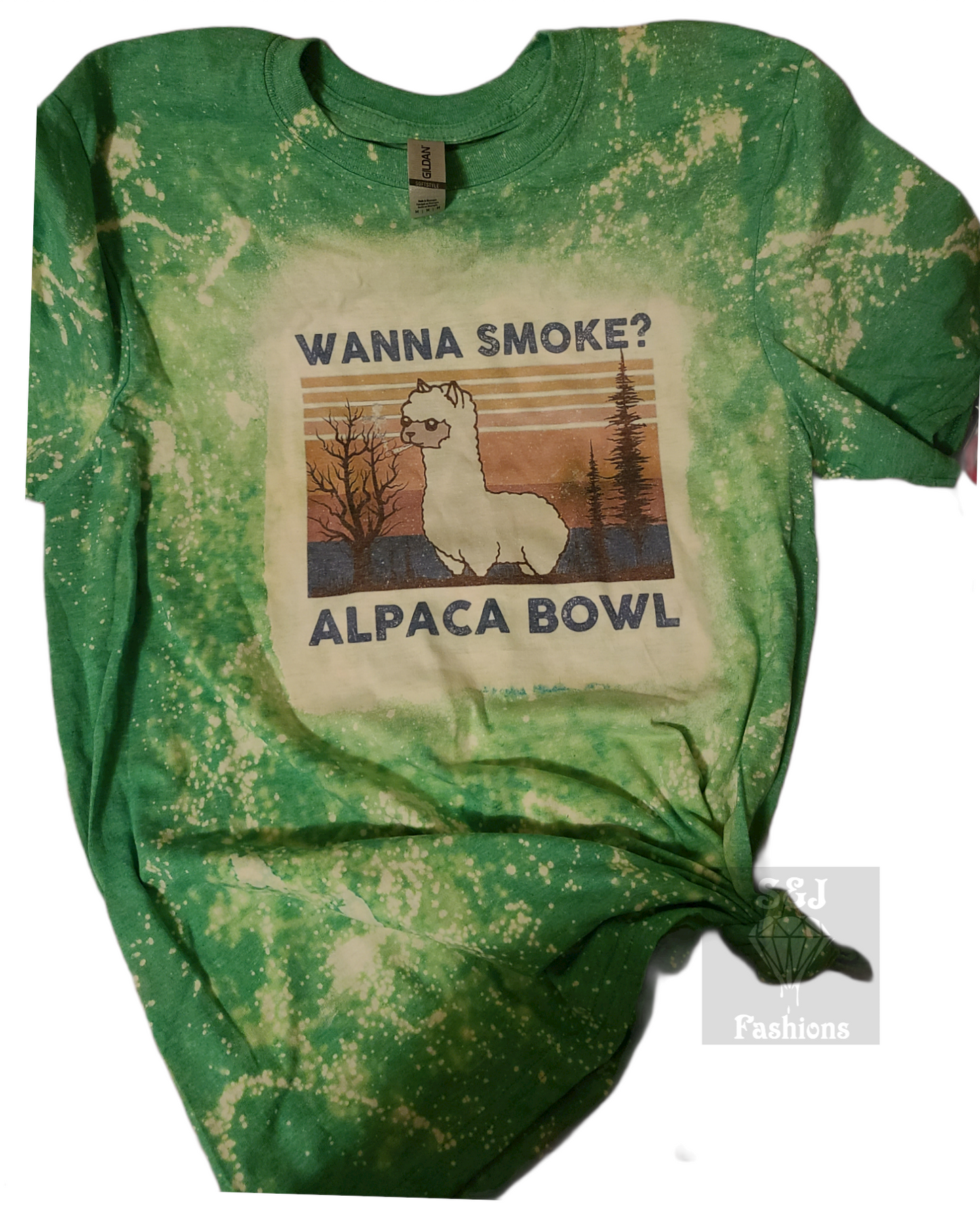 Wanna Smoke? Alpaca Bowl Ladies Shirt