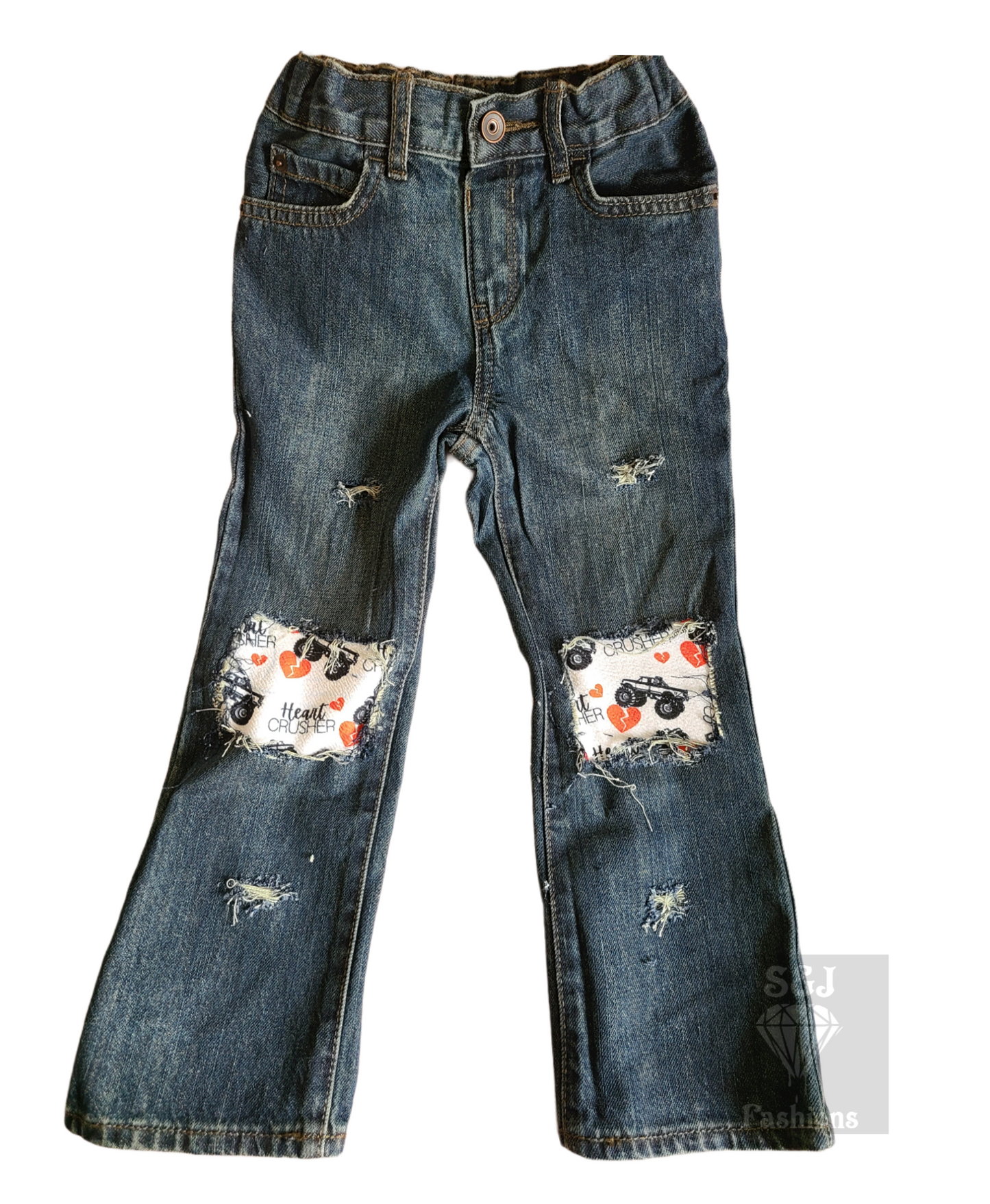 Heart Crusher Boys Distressed Jeans