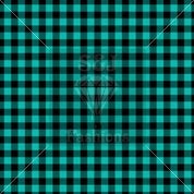 Teal Plaid Handmade