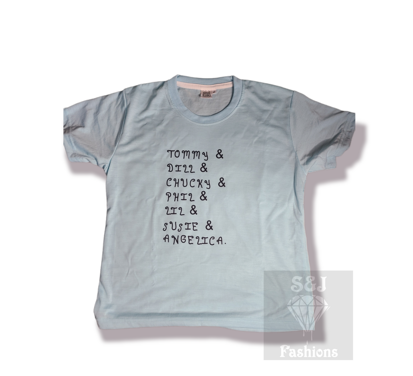 Rugrats Name Girls Shirt Boys Shirt