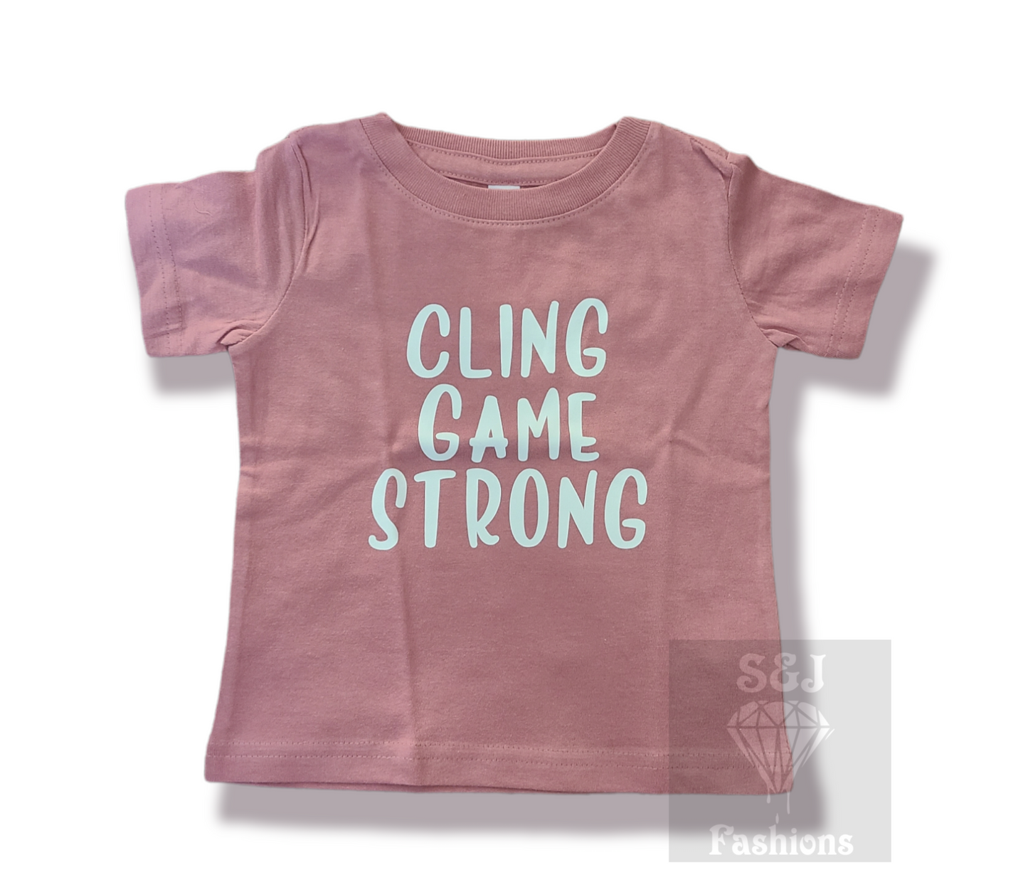 Cling Game Strong Girls Shirt Boys Shirt