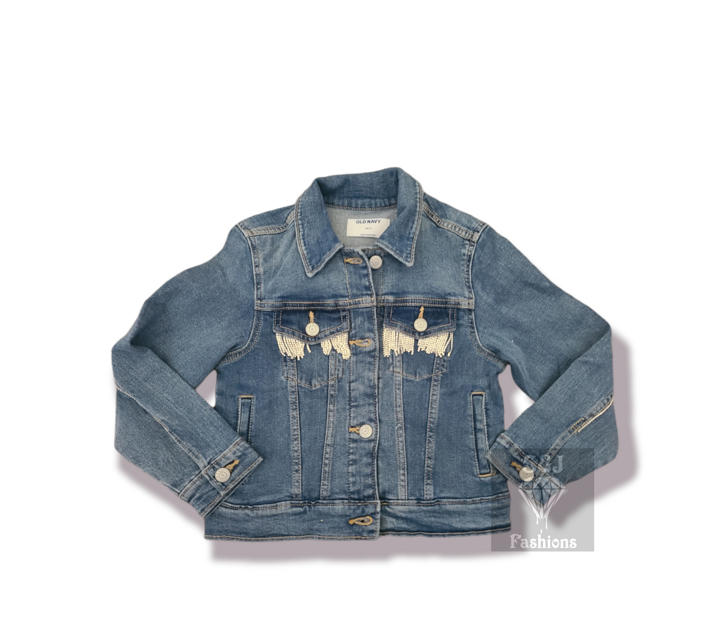 Custom Name Denim Jacket Girls Boys