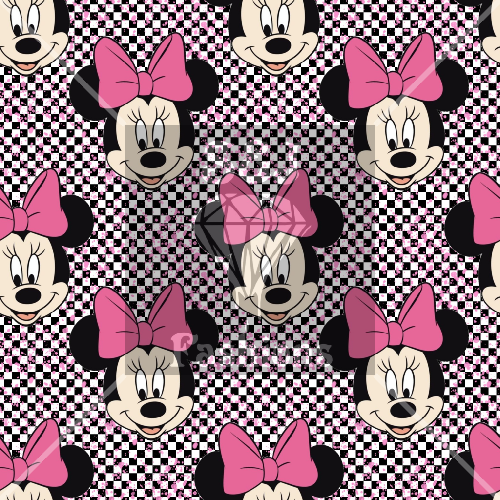 Disney Checker Minnie Handmade