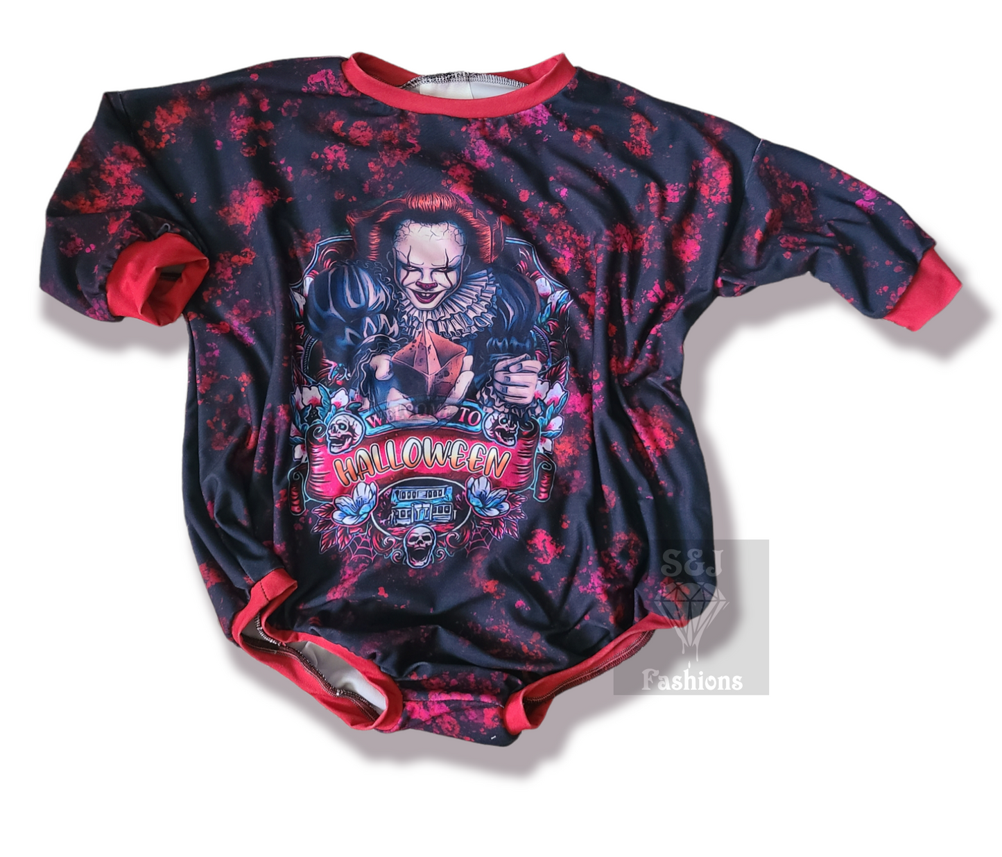 Pennywise Sweater Romper Halloween