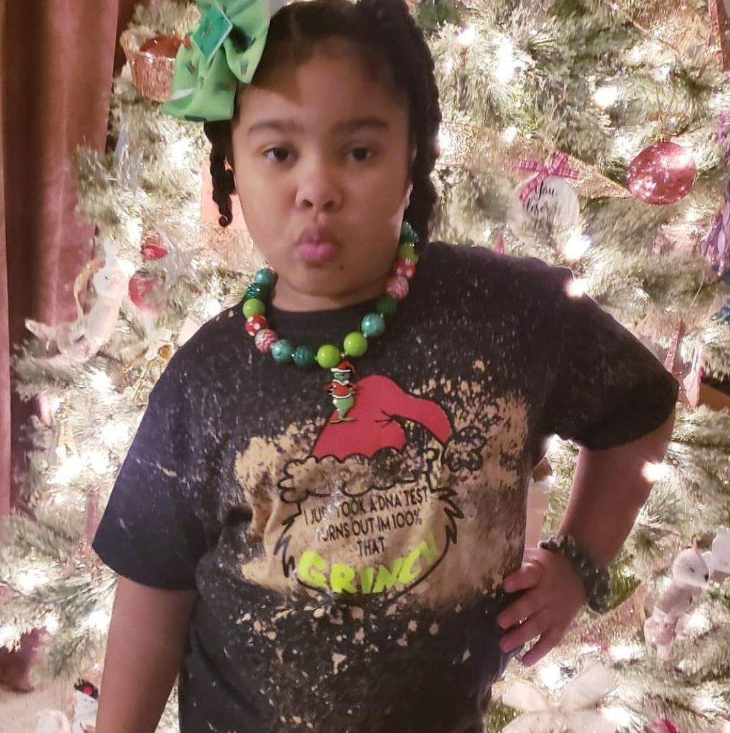 100% That Grinch Christmas Boys Shirt Girls Shirt