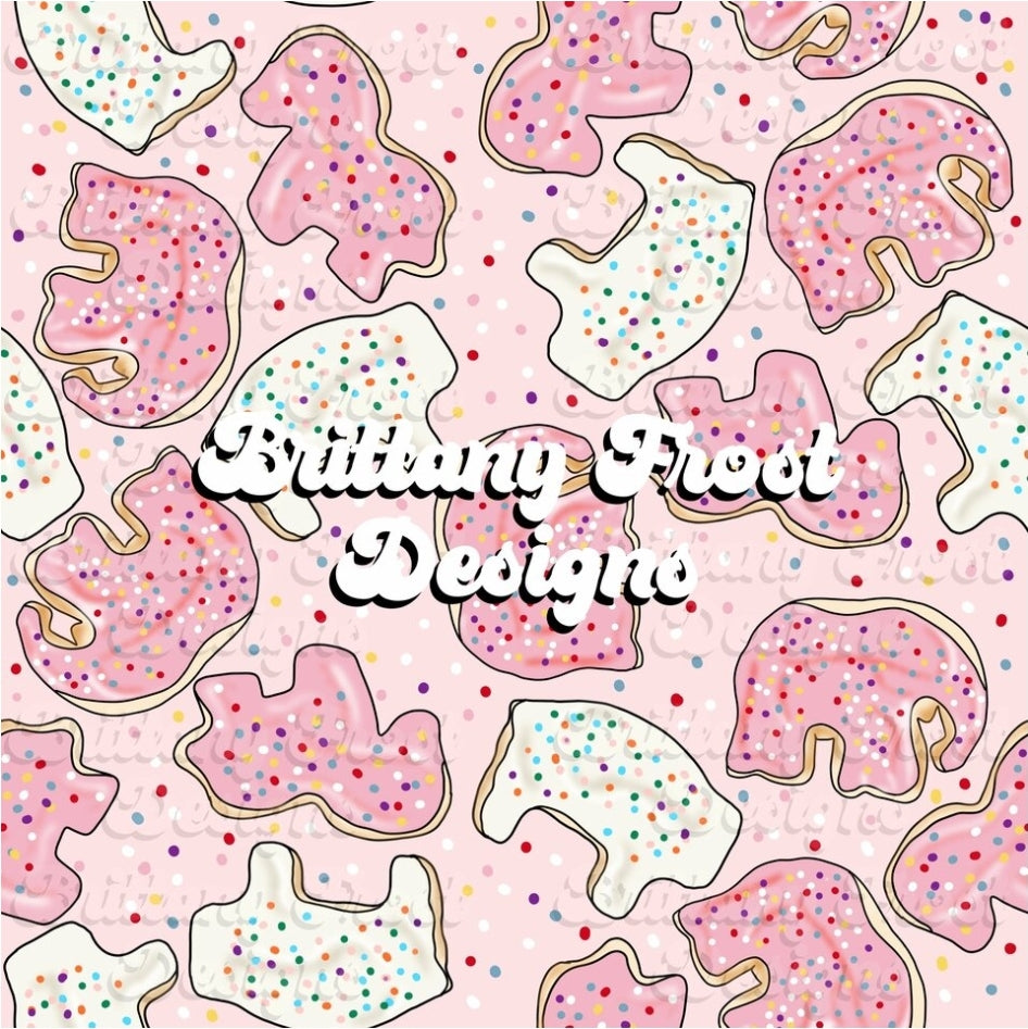 Frost Animal Cookies Handmade
