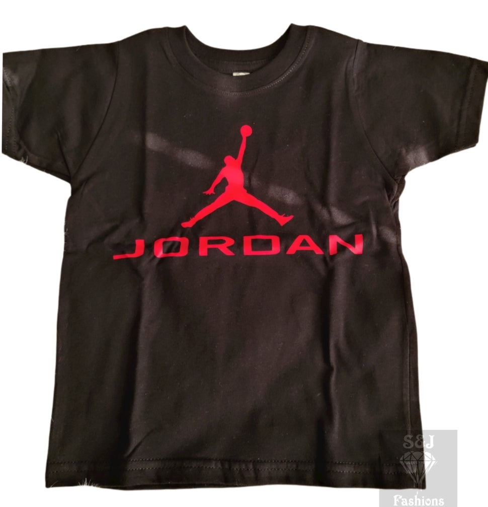 Jordan Logo Girls Shirt Boys Shirt Ladies Shirt Mens Shirt