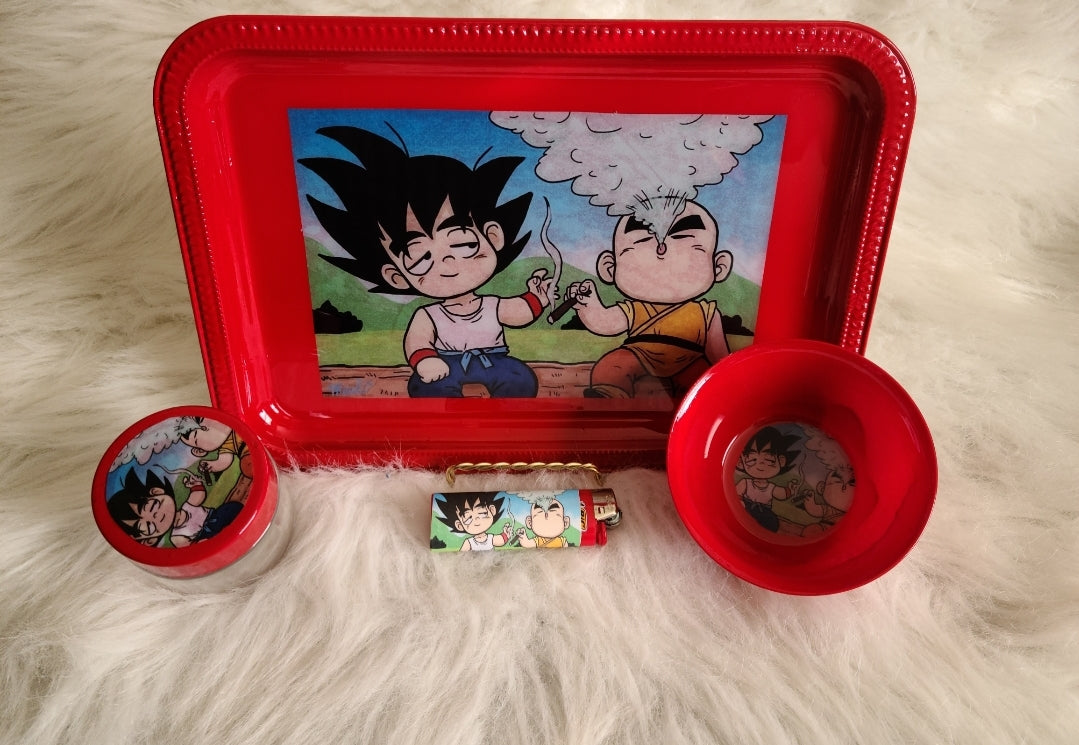 Dragon Ball Z Rolling Trays 4pc