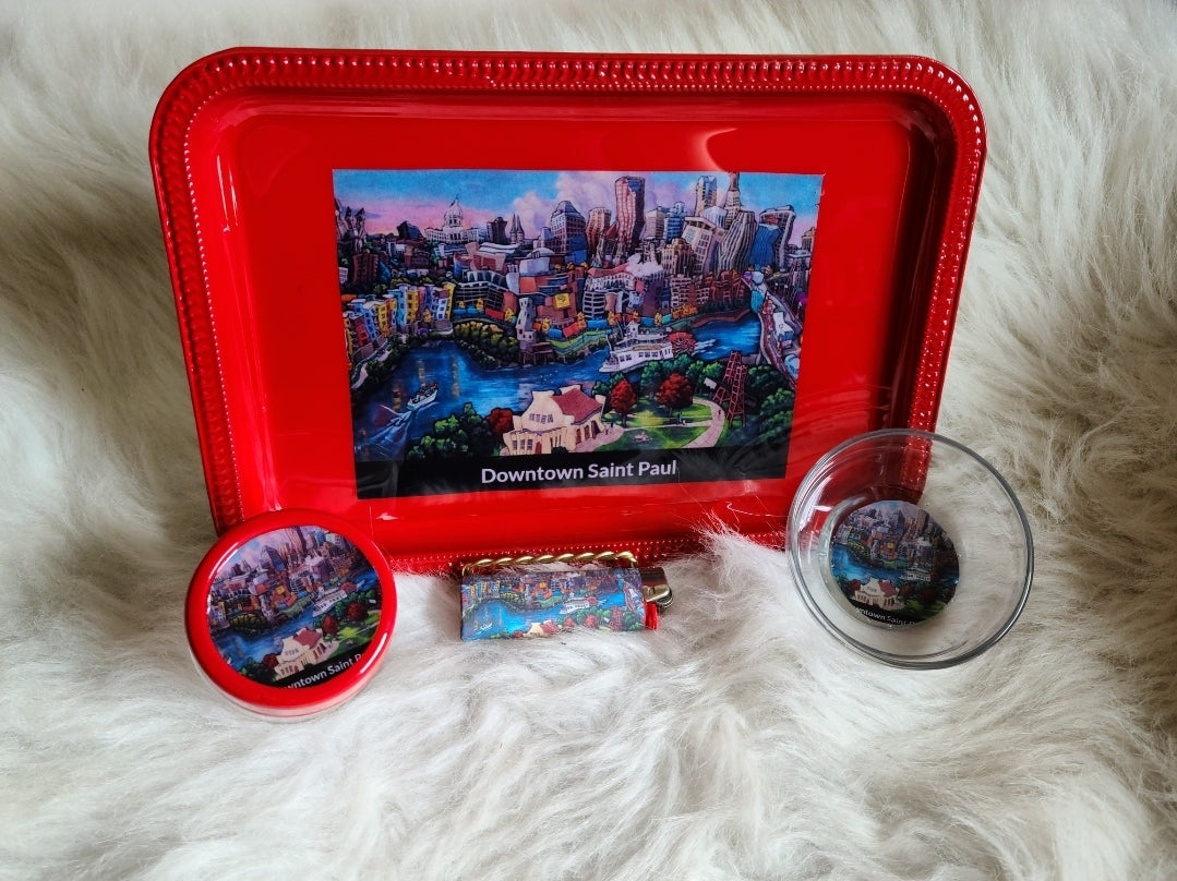 St. Paul Rolling Trays 4pc