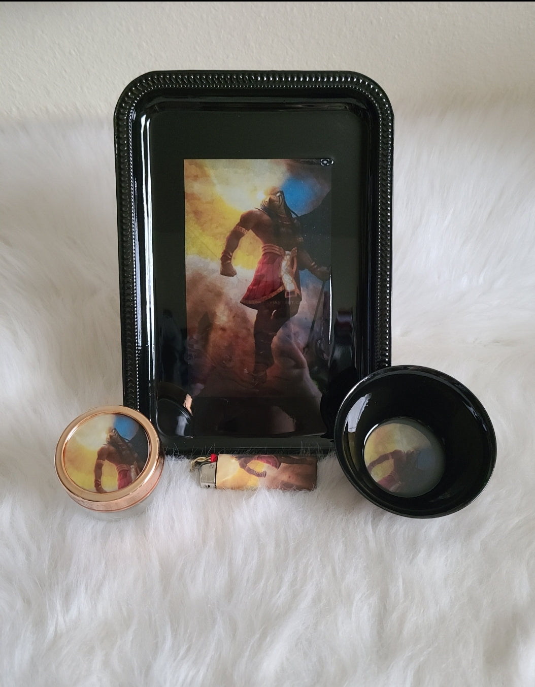 Fantasy Rolling Trays 4pc