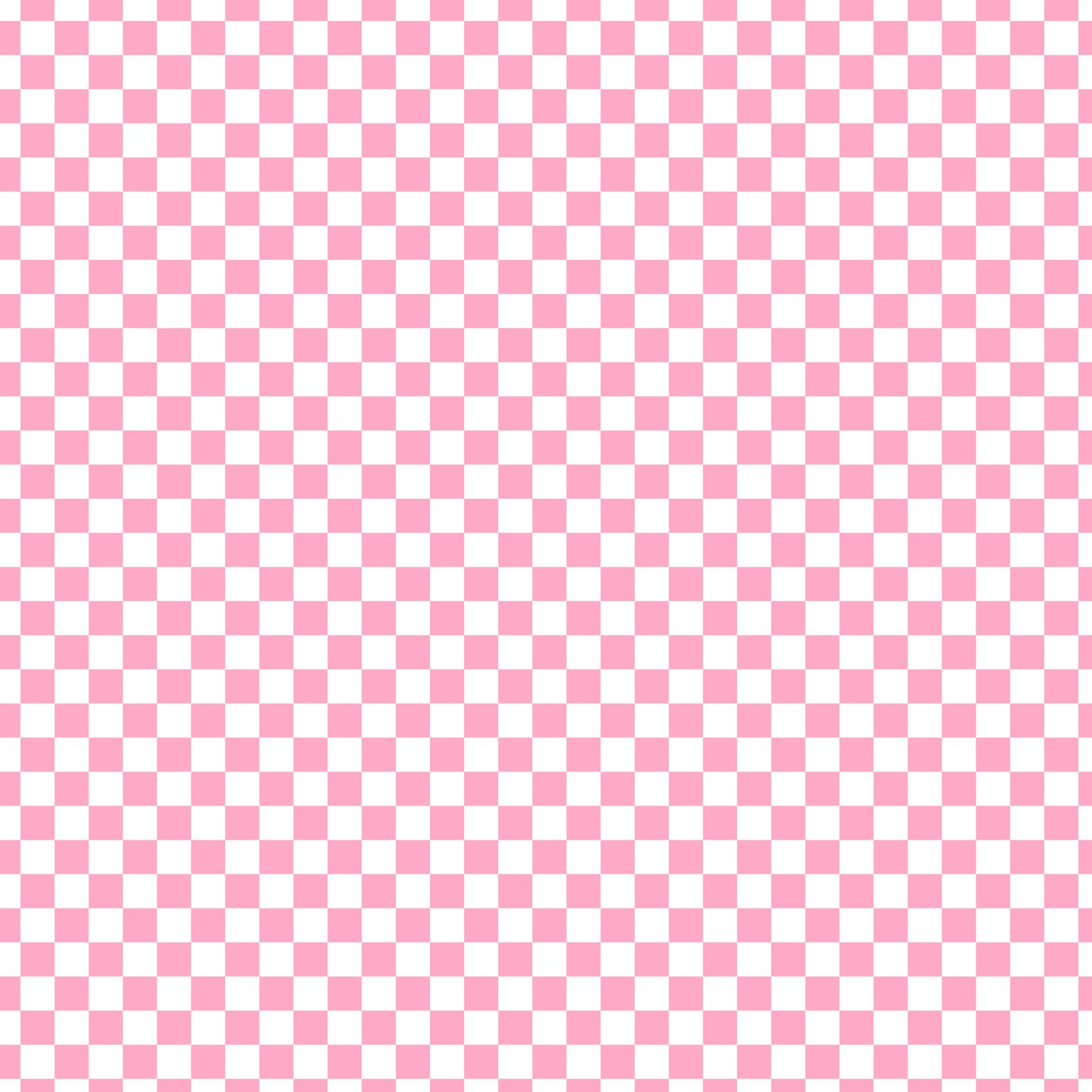 White Light Pink Checker Handmade