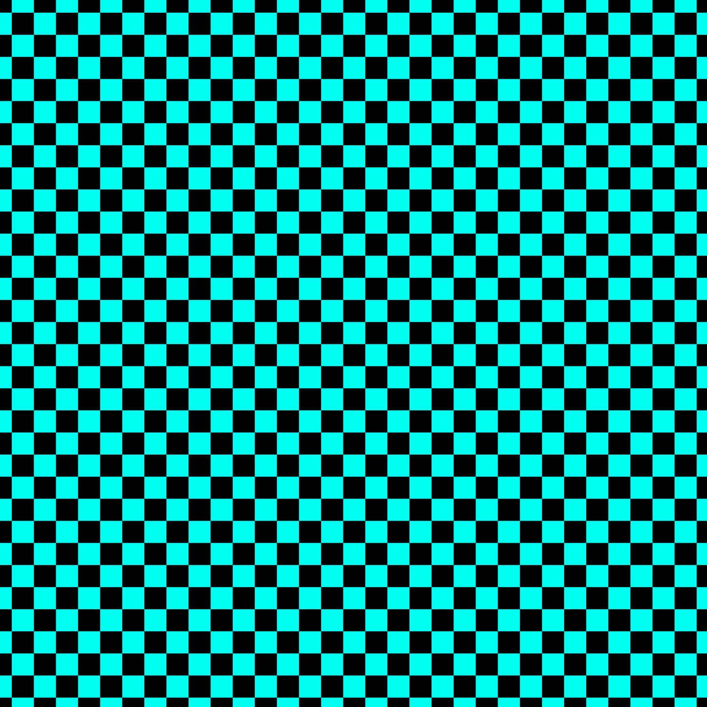 Black Blue Checker Handmade