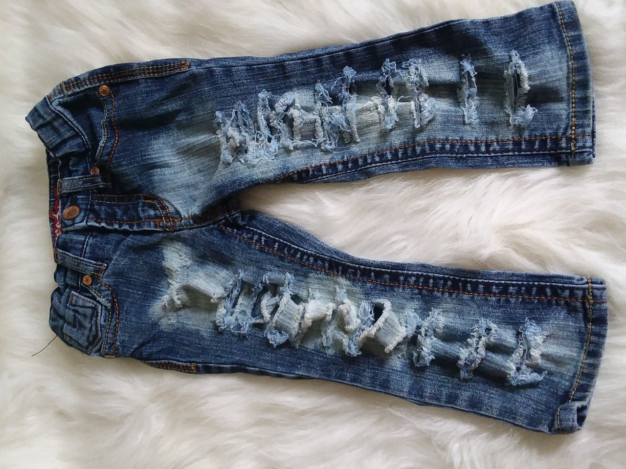 Princess Girls Distressed Jeans