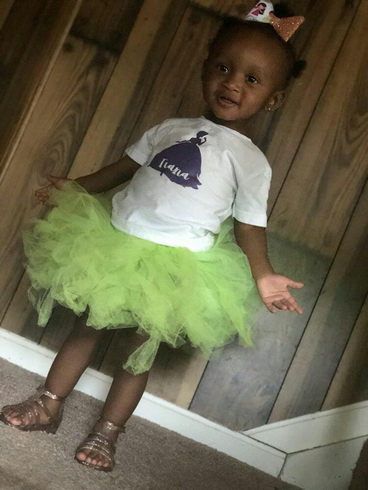 Disney Princess Tiana Tutu Outfit