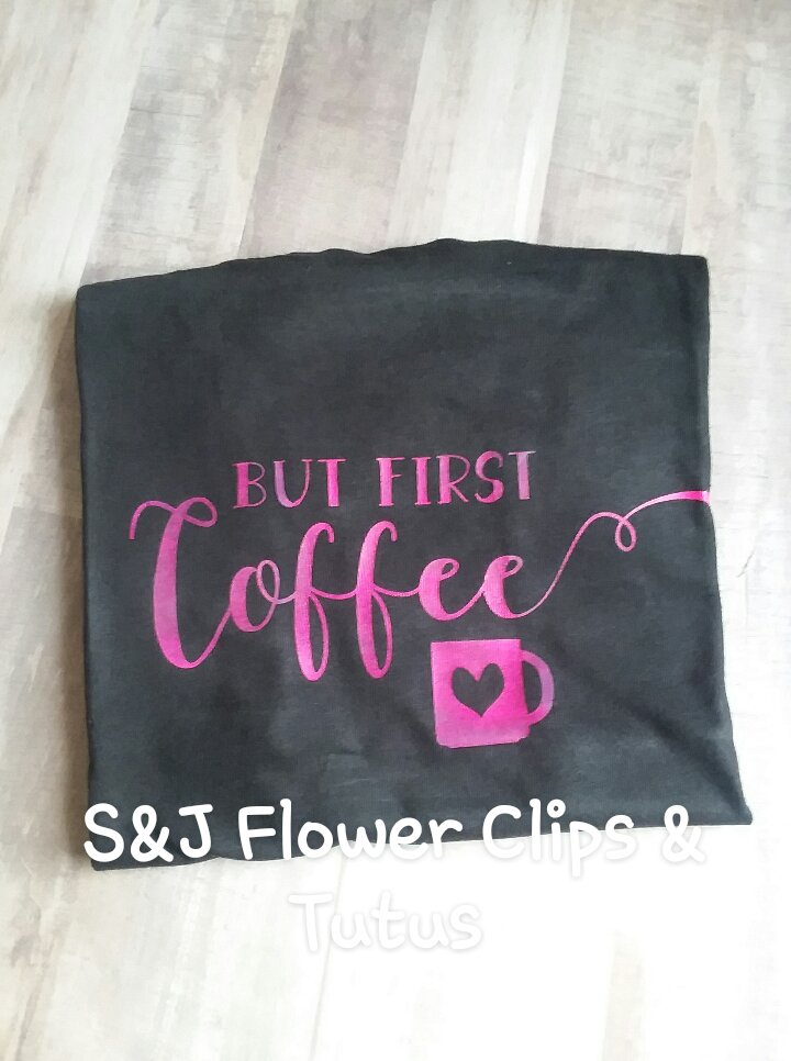 But First Coffee Ladies shirt