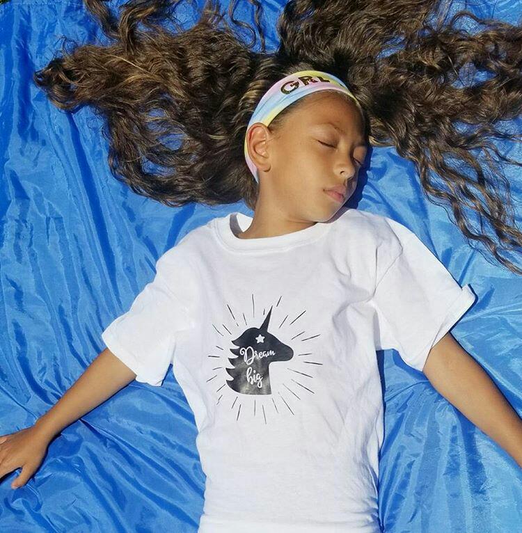 Big dreams Unicorn Girls Shirt