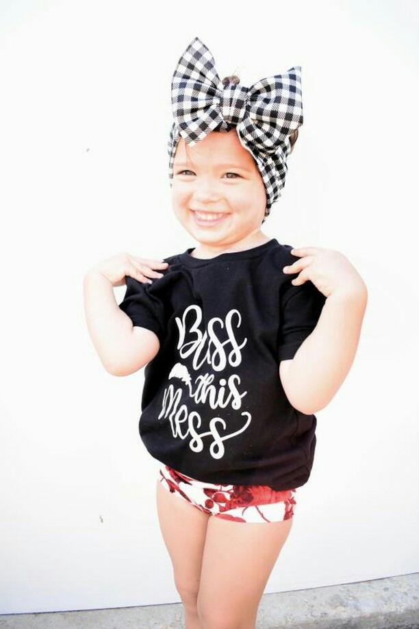 Bless this mess Girls Shirt