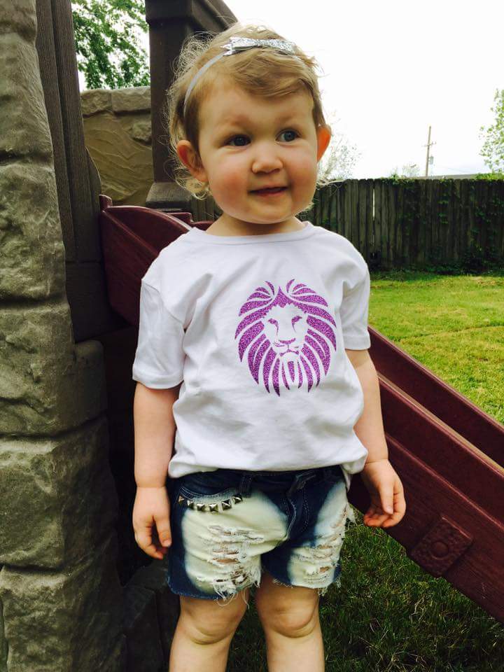 Lion Face Girls Shirt Boys Shirt