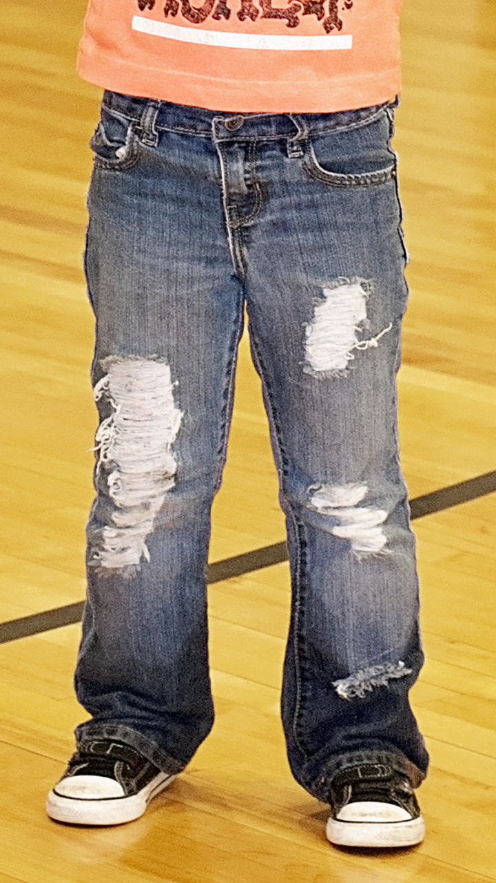 Boys "Torn" Distressed Jeans