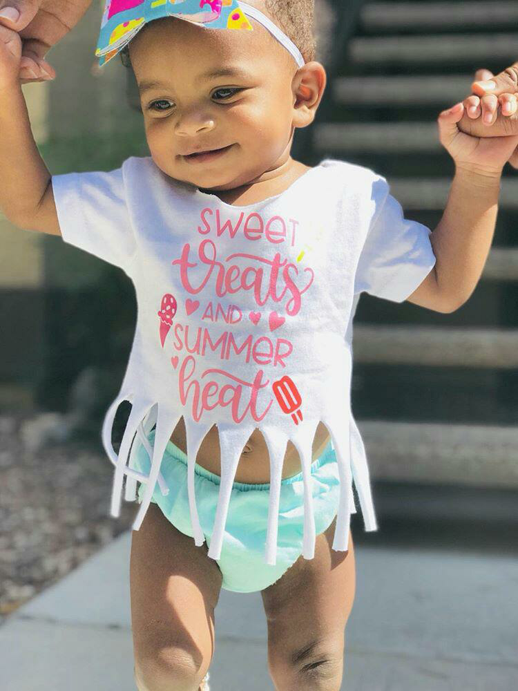 Sweet Treat and Summer Heat Girls Shirt