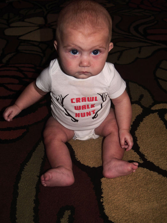 Crawl Walk Hunt Boys Shirt