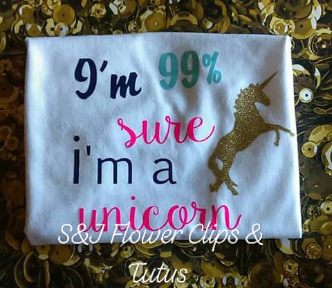 I'm 99% Sure I am a Unicorn Girls Shirt