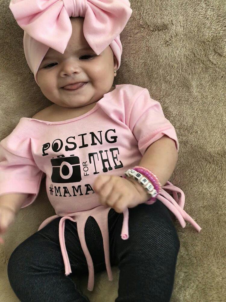 Posing for the #mammarazzi Girls Shirt
