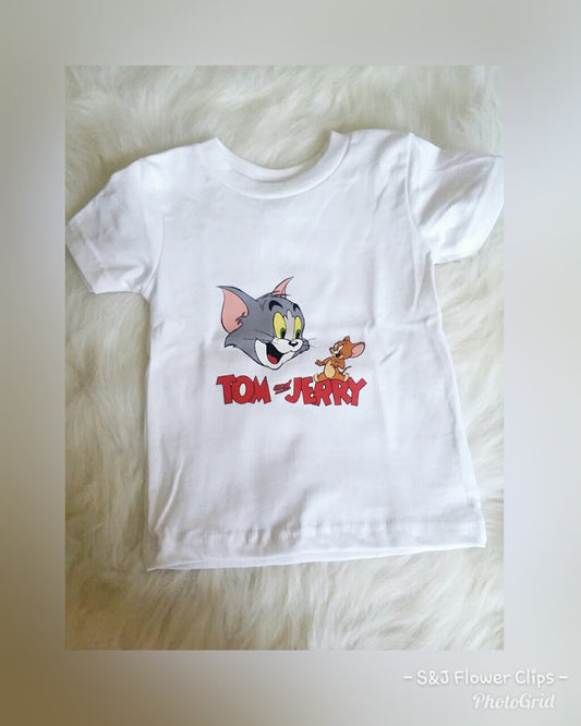 Tom and Jerry Boys Shirt Girls Shirt Ladies Shirt Mens Shirt