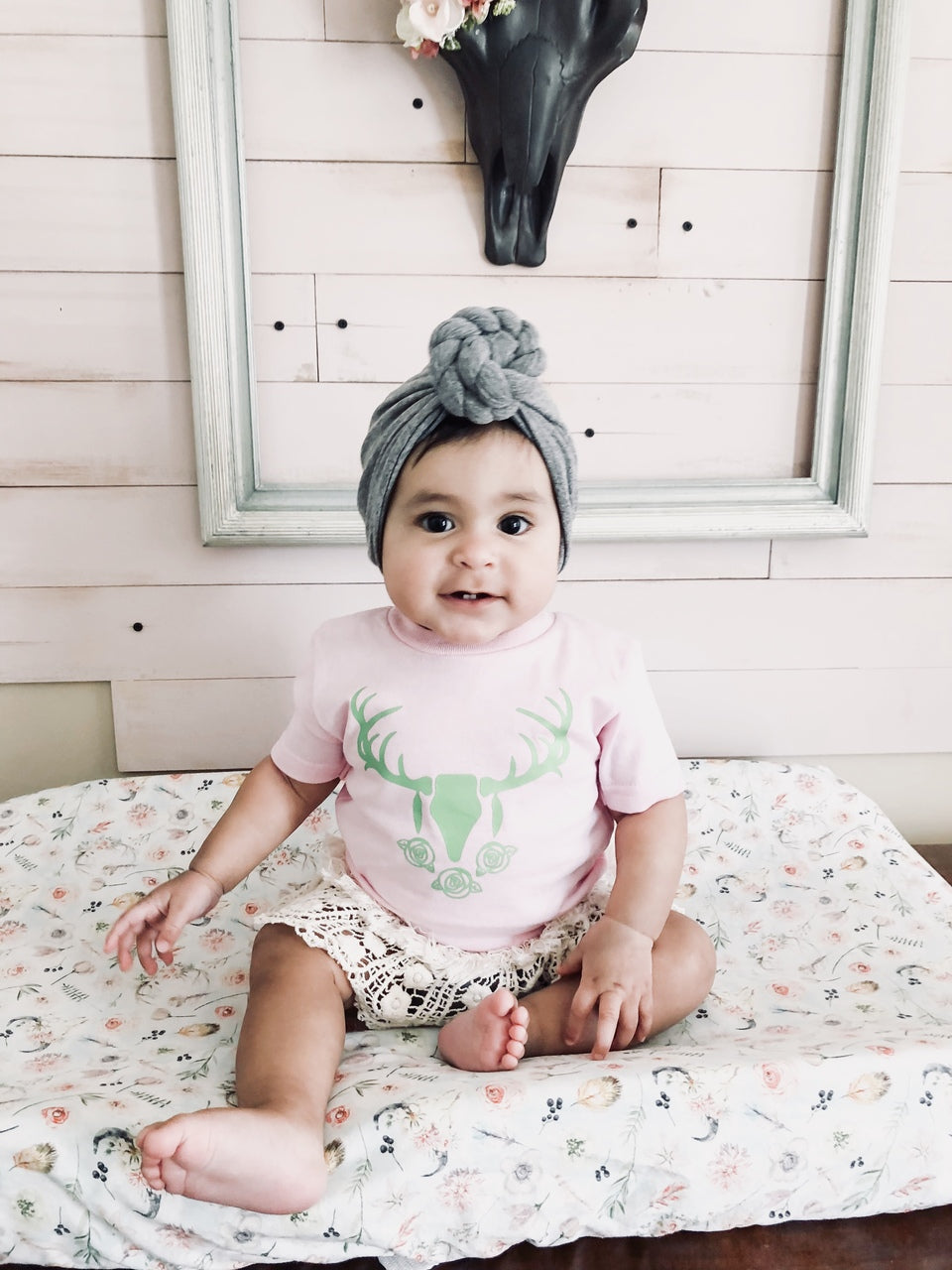 Boho style Skull Girls Shirt