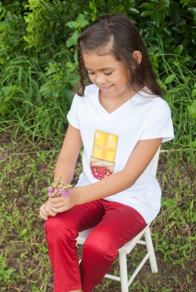 Shopkins Chocolate Bar Girls Shirt