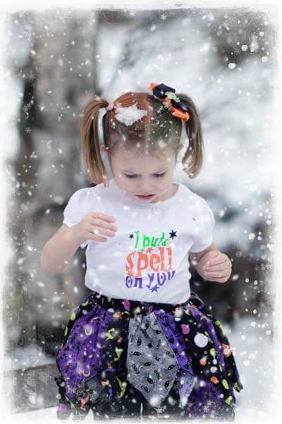 I put a spell on you Halloween Girls Shirt