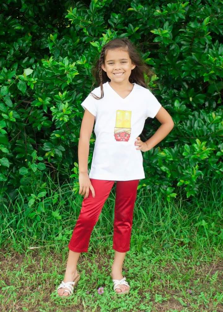 Shopkins Chocolate Bar Girls Shirt