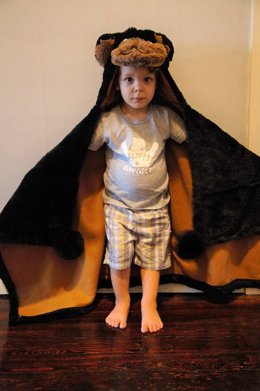 Bearly awake Boys Shirt Girls Shirt