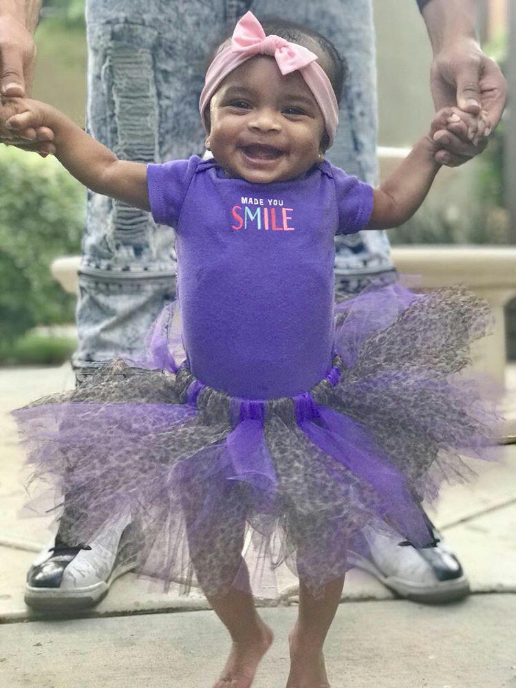 Cheetah Print and Purple Tutu