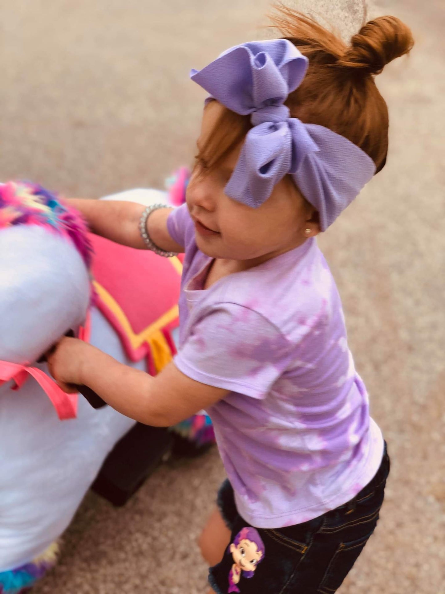 Bubble Guppies Girls Distressed Jeans Shorts