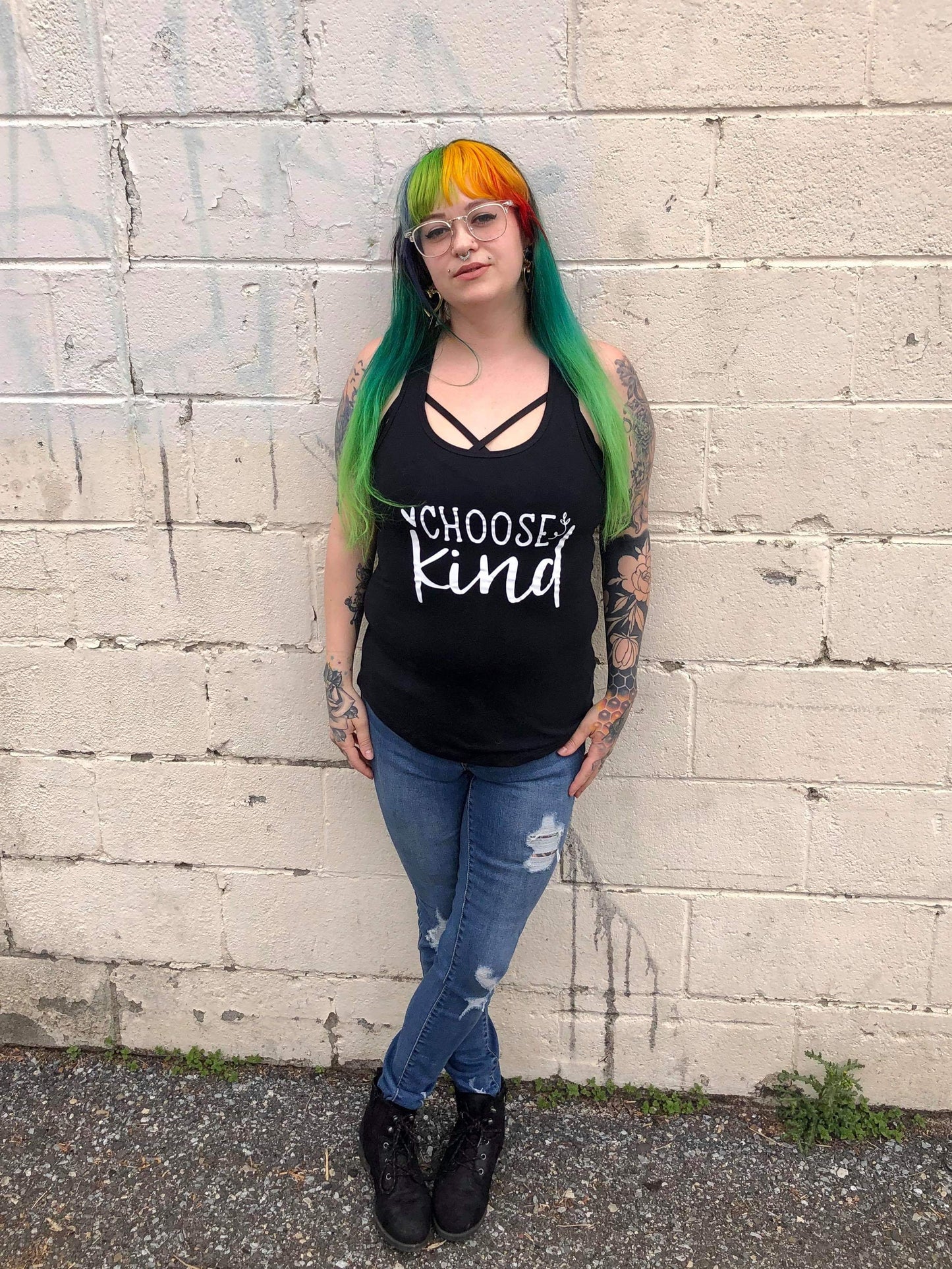 Choose Kind Anti Bullying Ladies Shirt Girls Shirt