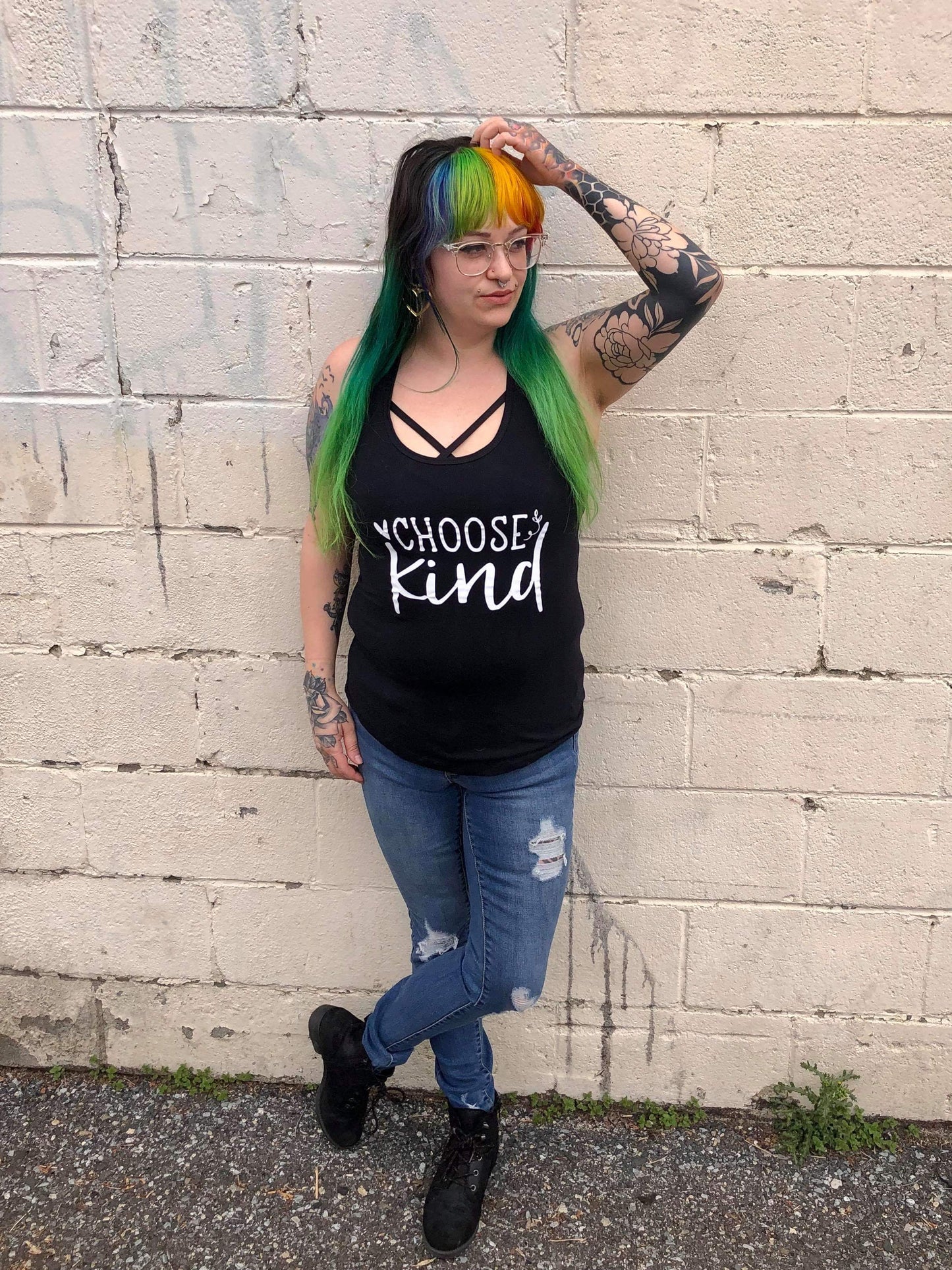 Choose Kind Anti Bullying Ladies Shirt Girls Shirt