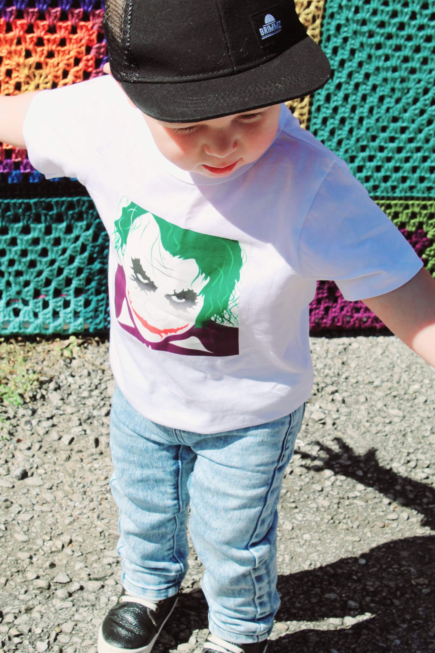 Joker Face Boys Shirts Girls Shirt