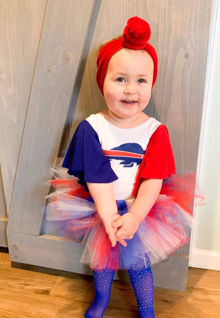 NFL Bills Tutu Football
