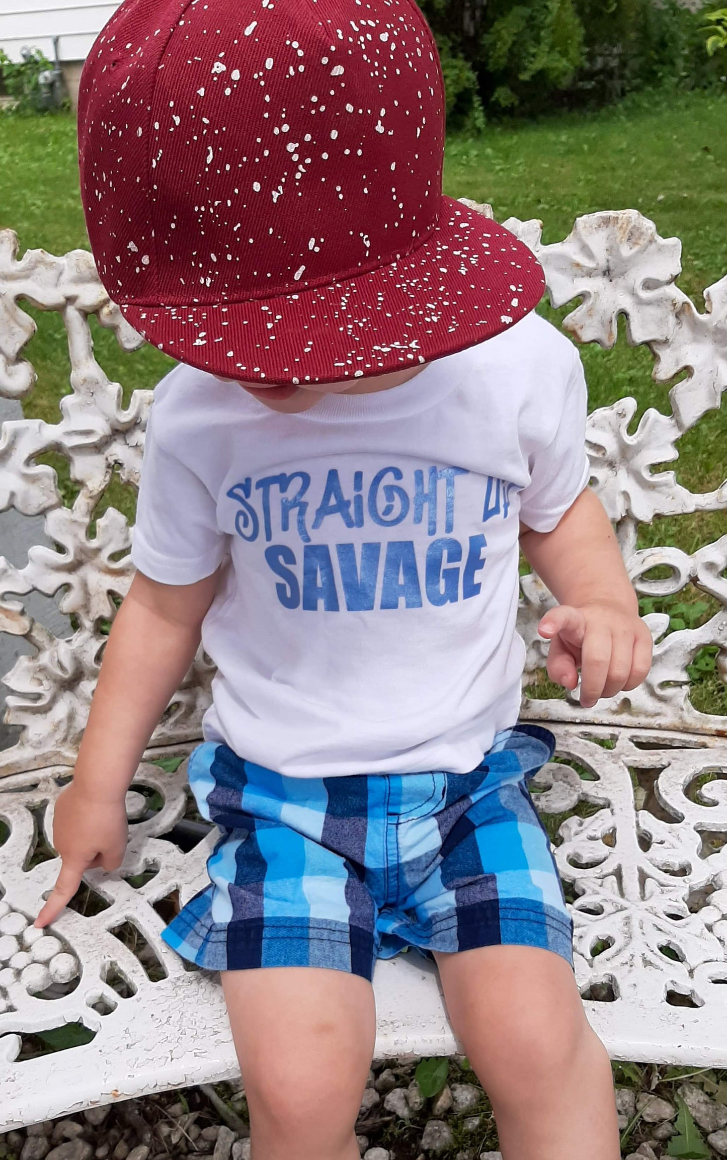 Straight Up Savage Girls Shirt Boys Shirt