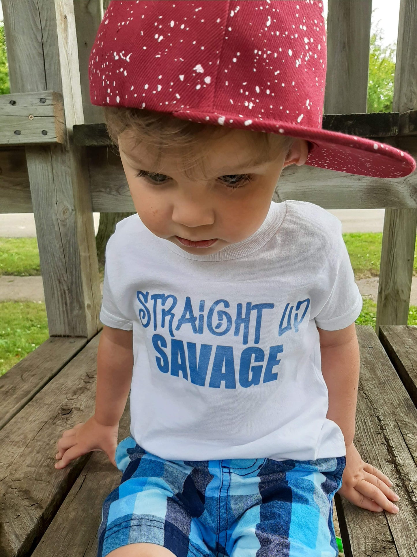 Straight Up Savage Girls Shirt Boys Shirt