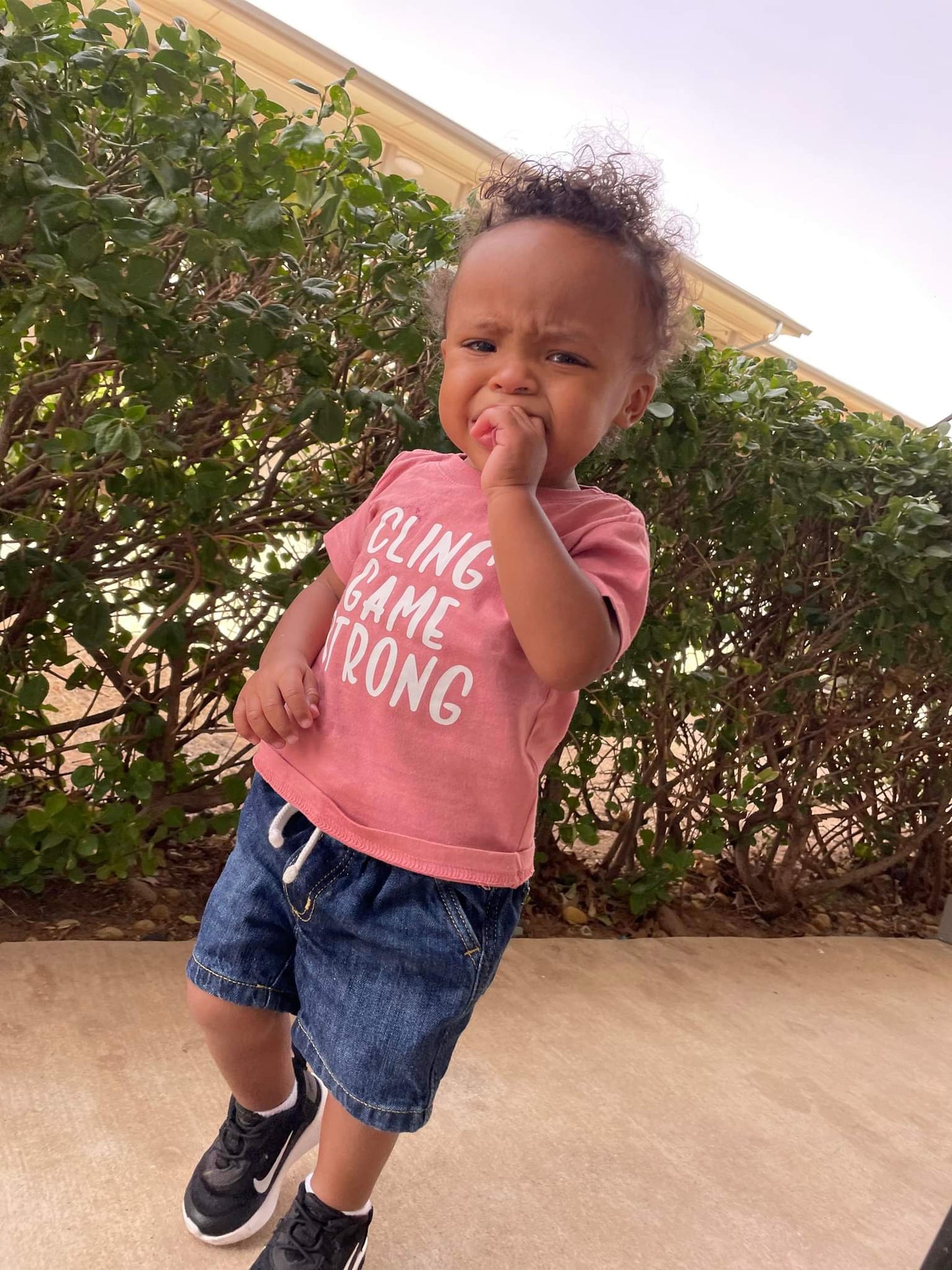 Cling Game Strong Girls Shirt Boys Shirt