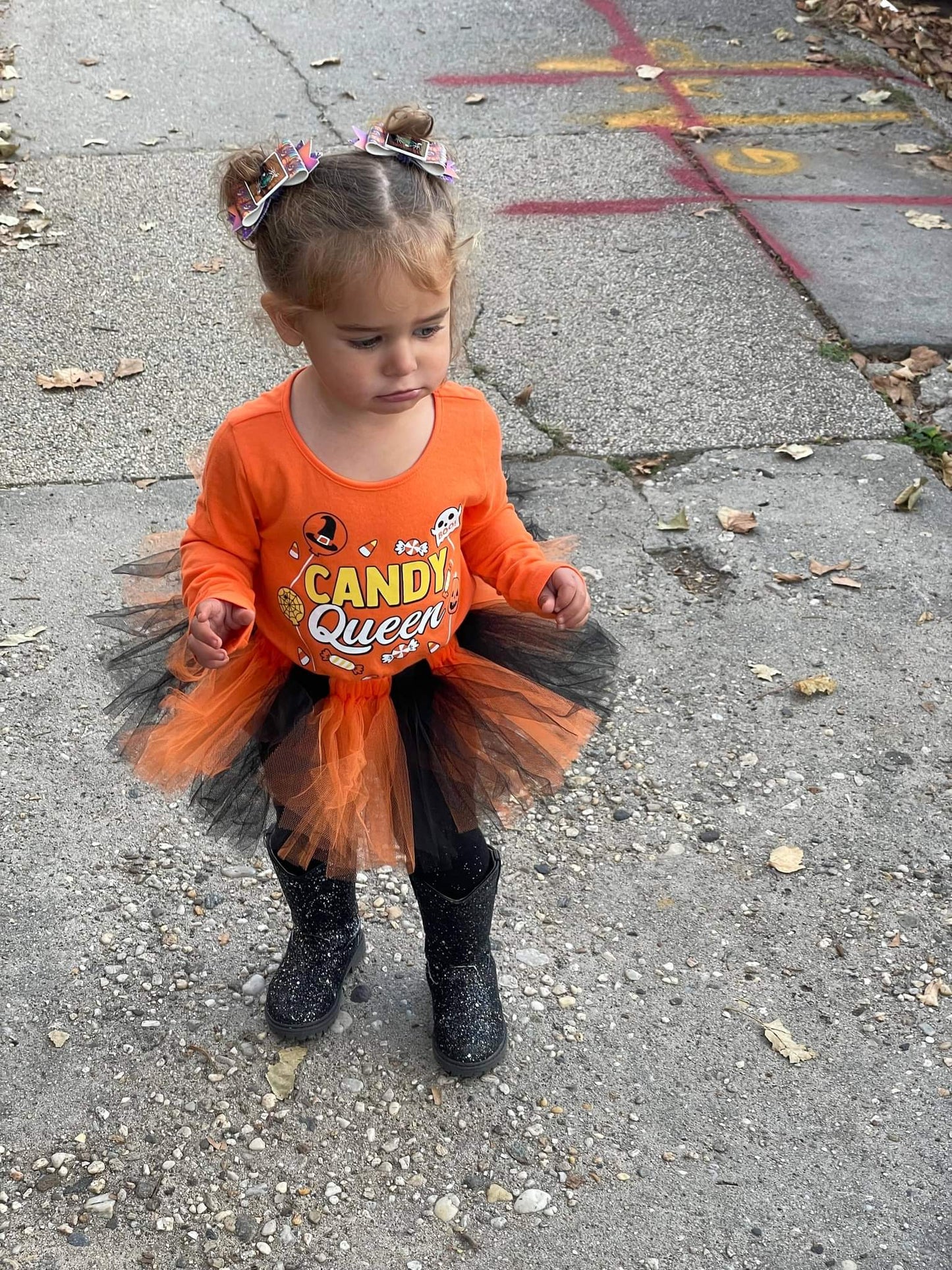 Orange & Black Halloween Tutu