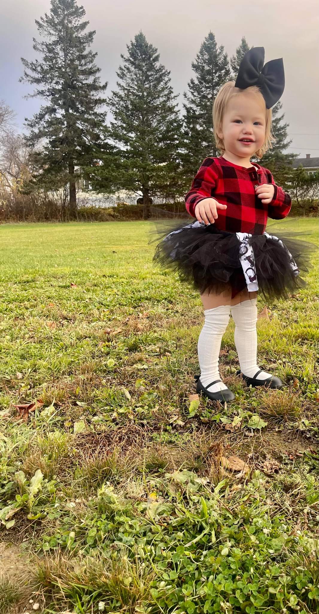 Bufflo Plaid Cozy Coupe Tutu Christmas