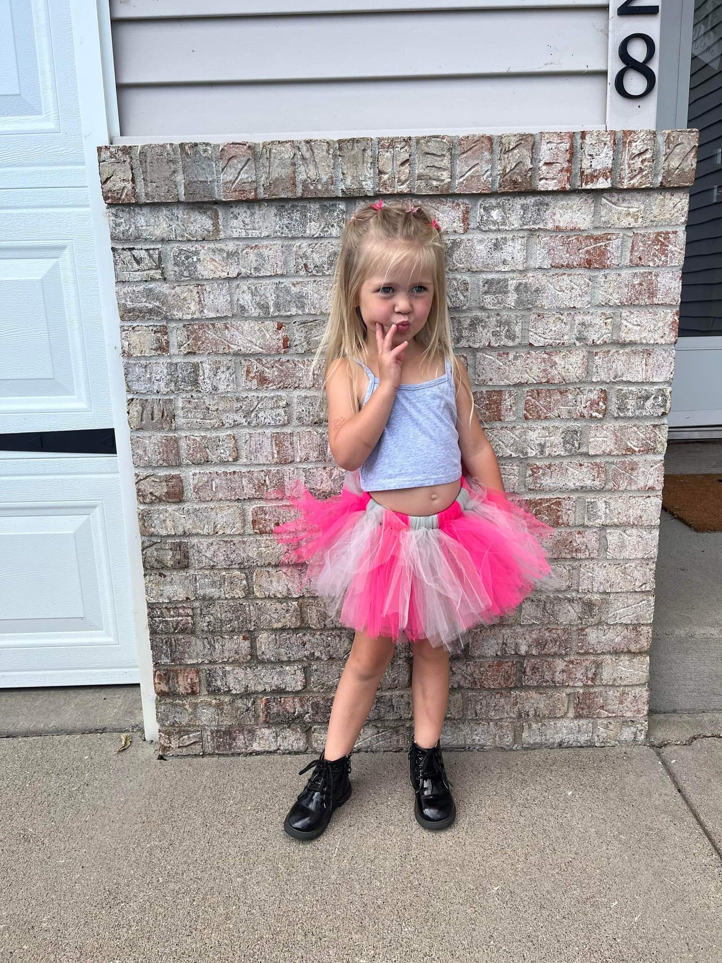 Pink & Grey Tutu