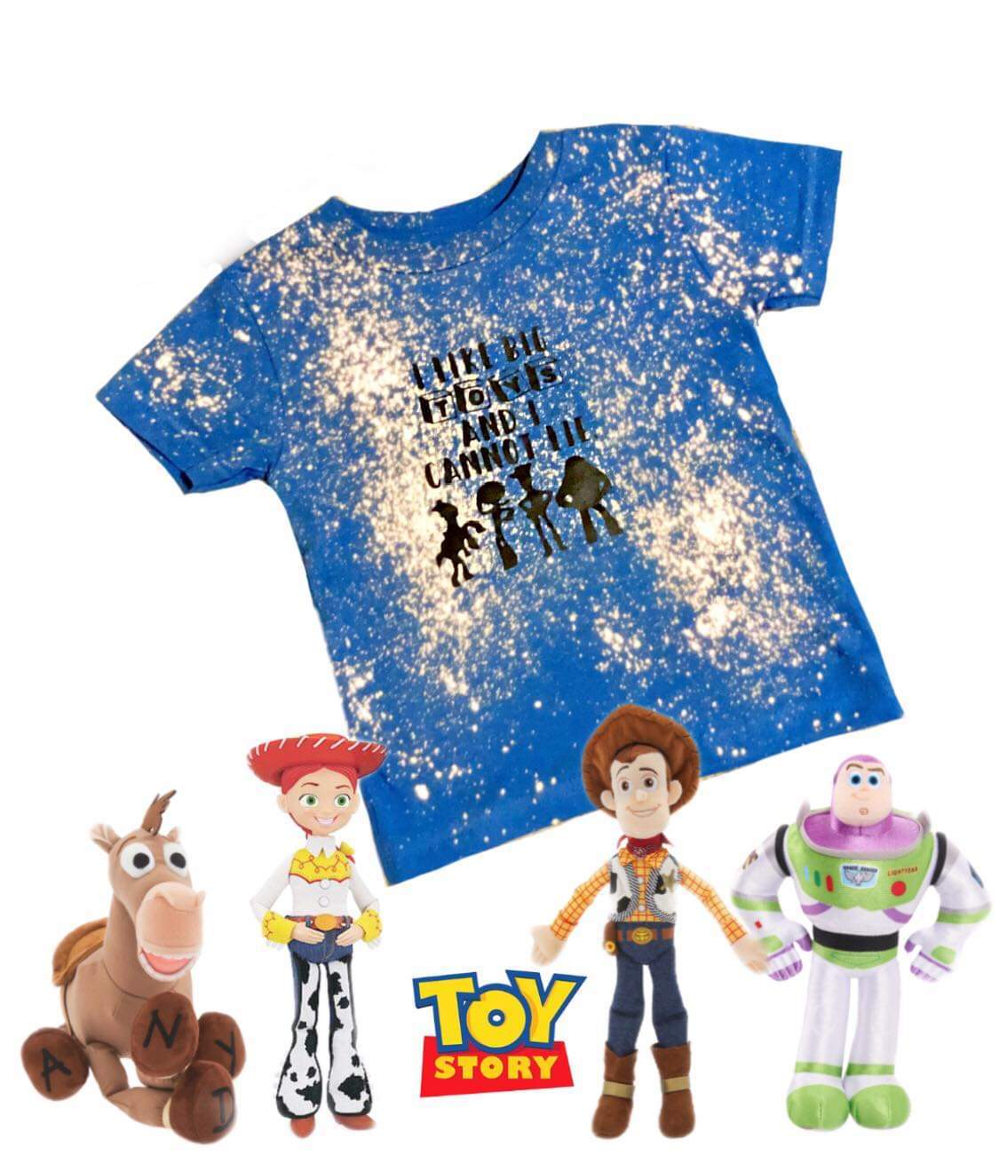 I like big toys and I cannot lie Toy Story Boys Shirt Girls Shirt