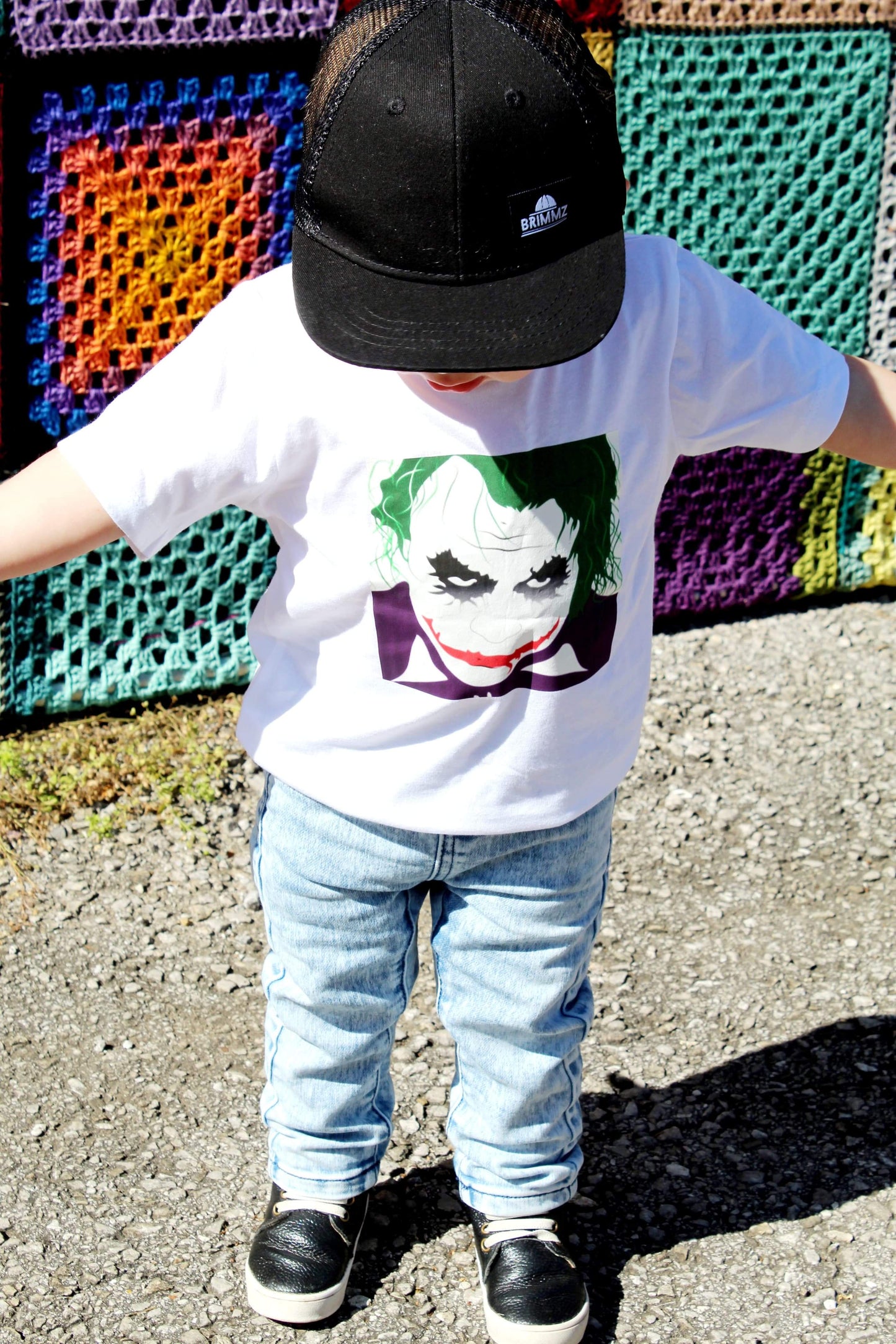 Joker Face Boys Shirts Girls Shirt