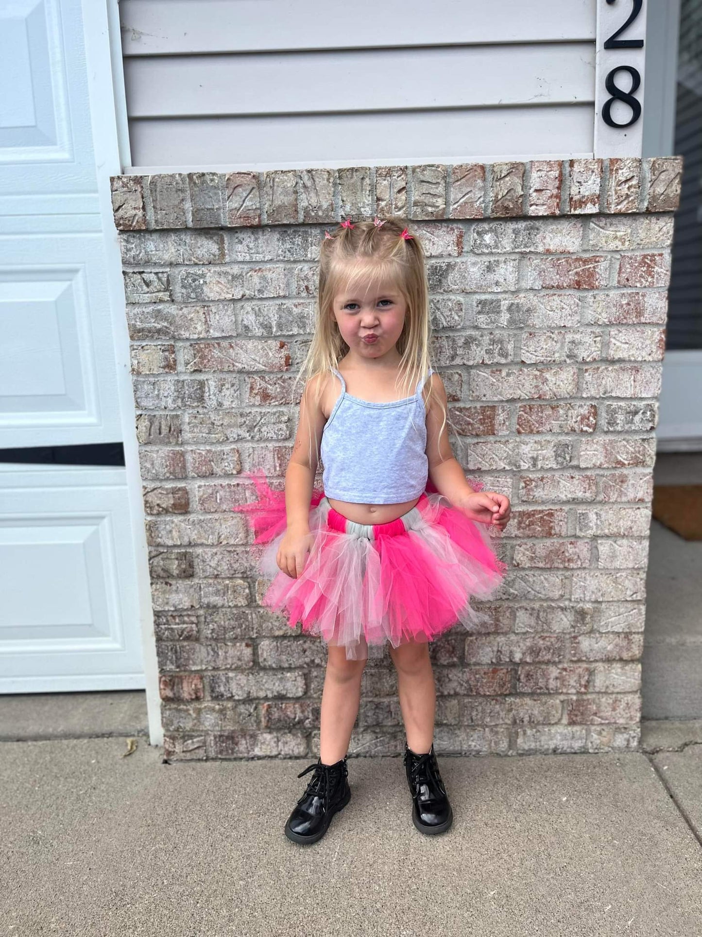 Pink & Grey Tutu