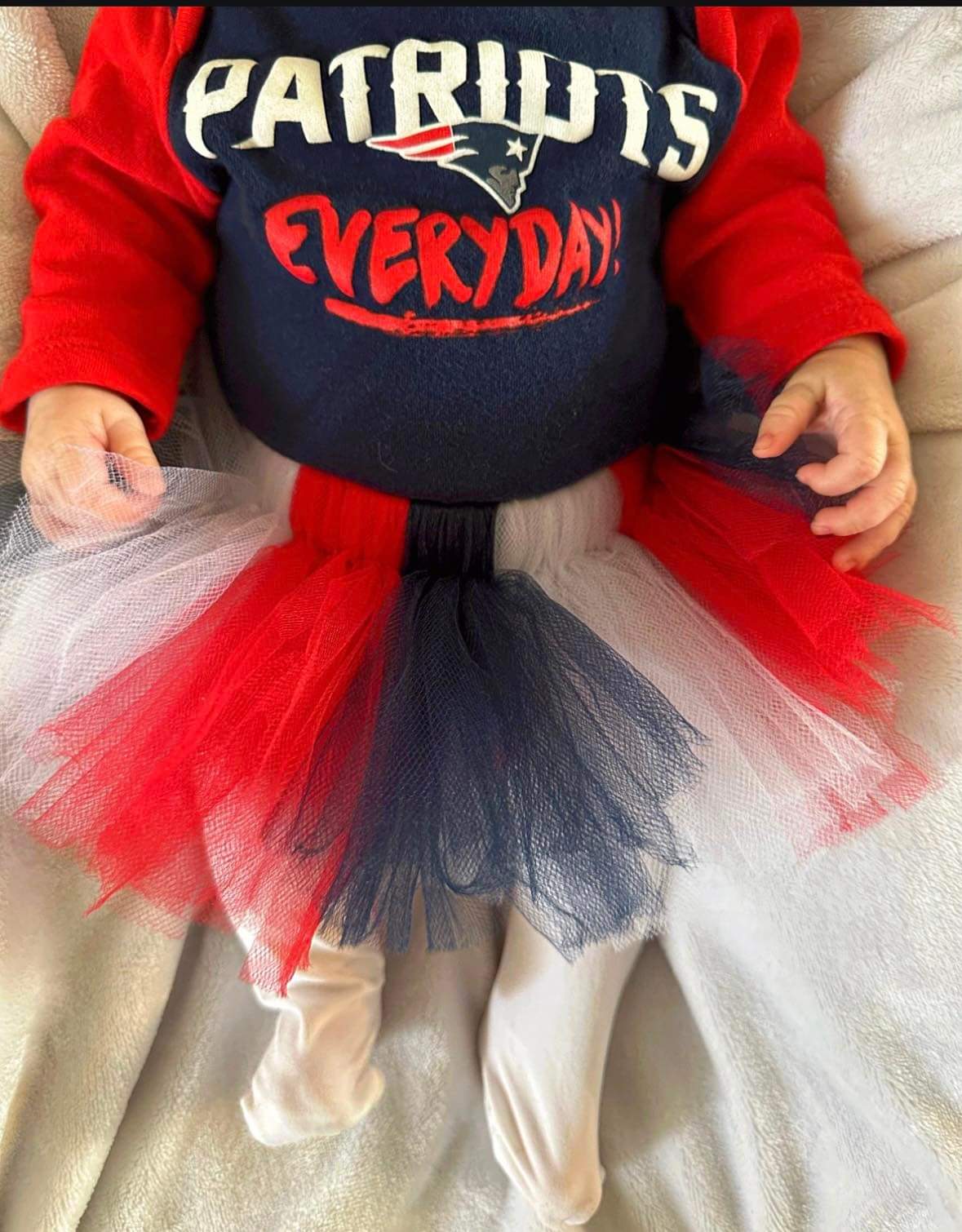 NFL Patriots Tutu Football